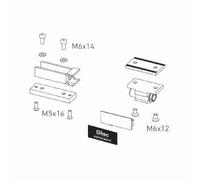 KASM48 Kit Sfondamento Anta Mobile Bo DITEC ENTREMATIC KASM48