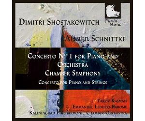 Kasman/Leducq-Ba Dimitri Shostakovich: Concerto No. 1 for Piano & Orchestr (CD)