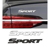 Kasmole 2 Adesivo Auto Metallo - Decalcomanie per Stemmi con Logo Sportivo - Adesivi per Stemmi Ed Emblemi per Auto - Adesivo Sportivo per Bagagliaio Posteriore per Parafango Laterale 'Auto
