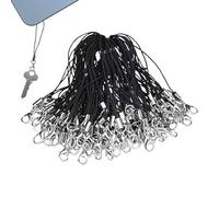 Kasmole Ciondolo Per Cinturino Cellulare | 100 Pezzi Braccialetto con Moschettone a Aragosta,Lanyard Con Pendente Per Cellulare - Per Donne E Uomini Per Borsa Zainetto Utilizzo Esterno Portachiavi