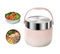 Kasmole Contenitore per Cibi Caldi - Scatola Termica Zuppe e Minestre 1200ml - Borsa Frigo Portatile per Bevande Calde Fredde Cibi Escursionismo Viaggi Picnic Spiaggia