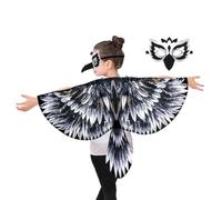 Kasmole Costume da per bambini Cosplay d'Aquila | Travestimento da gufo per bambini per performance teatrale, spettacolo teatrale sul palco, feste, Halloween, Carnevale,