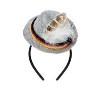 Kasmole Fascia Per Capelli Per Oktoberfest,per la Testa per la Festa della Birra - Fascette E Cappelli In Feltro Retrò Per Donne Per Feste A Tema Halloween E Celebrazioni Oktoberfest