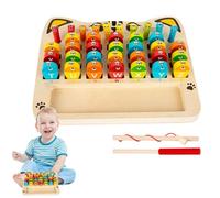 Kasmole Giocattolo da,Puzzle Magnetico in Legno Educativo,Giocattolo Prescolare per La Cognizione | per Bambini a Casa in Sala Giochi a Scuola in Aula per Serata in Famiglia e Durante Il Viaggio