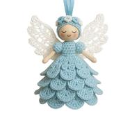 Kasmole Kit per l'Uncinetto - Set Artigianale Per Bambola Angelo Ornamento,Kit per l'Uncinetto,per Donne Uomini Hobbisti Membri della Famiglia Amici Colleghi Festa di Natale