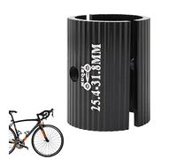 Kasmole Morsetto Spessore Manubrio,Riduttore Manubrio Universale in Lega di Alluminio - Le Parti per Ciclismo da 25,4 a 31,8 a 35 mm Aumentano la Sicurezza del Ciclismo con Copertura ondulata