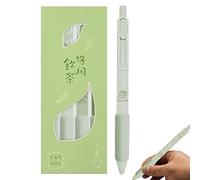 Kasmole Penne Gel Neutre - 4 Penne a Inchiostro ad Asciugatura Rapida Anti-sbavature - Penne da Lavoro con Pennino ST Retrattile Penne a Punta asciutta Rapida Penne a Rullo per Una Scrittura Chiara