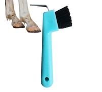 Kasmole Piccone per Zoccoli di Cavallo - Spazzole per E Nettazoccoli con Spazzola per La Pulizia del Cavallo 2 in 1,Pick per Zoccoli per la Pulizia del Cavallo, lucidatura per Zoccoli di Cavallo,