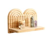 Kasmole Ripiani Galleggianti | Supporto Per Ripiani Galleggianti Moderno Robusto E Decorativo - Boho Ripiano Da Parete - Per Corridoi Interni Casa Soggiorno Studio Camera Da Famiglia