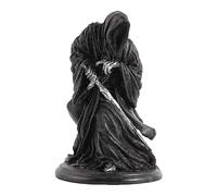 Kasmole Statua del Tristo Mietitore | Decorazione in Resina antiruggine Statua di Tunica Nera Statuetta L'Oscurità Risiede - Forniture per la Decorazione di Halloween