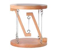 Kasmole Tabella della Tensegrità | Ornamento da Tavolo antigravità con Struttura tensegrale Modello da Tavolo antigravità in Legno Blocco da Costruzione Tavolo Mobile - Regali creativi di Fisica