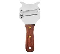 Kasmole Trita tartufi | Tagliatartufi in Acciaio Inox Rasoio per Cioccolato Regolabile Affetta Formaggio con Manico in Legno - per Tartufo, Funghi, Verdure, Cioccolato, Formaggio, Aglio