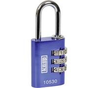 Kasp K10530BLUD Lucchetti a combinazione, alluminio, 30 mm, blu