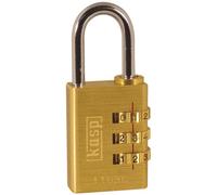 Kasp K11030D Lucchetto in ottone a combinazione - 30 mm