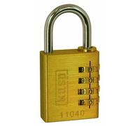 Kasp K11040D Ottone Combinazione Sicurezza Lucchetto 40mm Aperto Garage, Locker