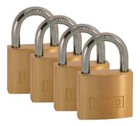 Kasp K12040D4 Lucchetto 40 mm Oro - Giallo Serratura a chiave