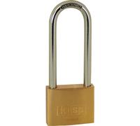 Kasp K12050L80D Lucchetto in ottone, 50x80 mm, arco alto