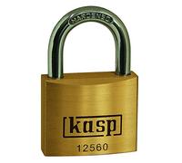 Kasp K12560A3 Lucchetto in ottone premium, 60 mm, a chiave unica