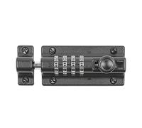 Kasp K62004D Lucchetto con serratura a combinazione, nero/argento