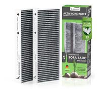 Kasper Solutions Set Filtri a Carboni Attivi Compatibile con Bora Basic BIU/BHU/BFIU (2 pezzi), Compatibile con Tutti i Modelli Bora Basic