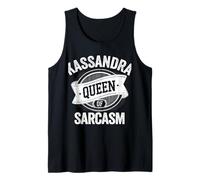 Kassandra Cute Queen of Sarcasm Kassandra Name Canotta