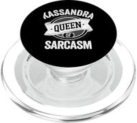 KASSANDRA Cute Queen Of Sarcasm KASSANDRA Name PopSockets PopGrip per MagSafe