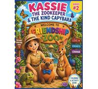 Kassie the Zookeeper and the Kind Capybara Coloring and Activity Book