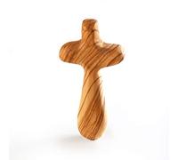 KASSIS Croce in Legno d'ulivo Massiccio, Realizzata in Bethlehem (1, 9 cm)