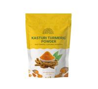 Kasthuri Manjal in polvere per la cura della pelle e del viso, curcuma selvatica, curcuma aromatica, aiuta a trattare l'acne e la pelle radiosa (277 g)