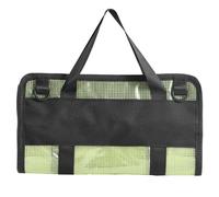 KASTONG Covenient, borsa per esche da pesca, 6 tasche, grande capacità, in PVC, resistente, custodia protettiva per tutte le esche da pesca, pesca a traina, per acqua salata (1 pezzo, giallo)