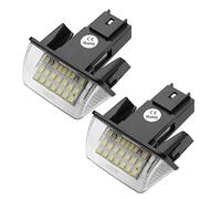 KASturbo 2pcs Lampada targa, luci targa a LED posteriore per 206 207 307 308 406 407 Partner C3 C4 C5 Berlingo 6340A3