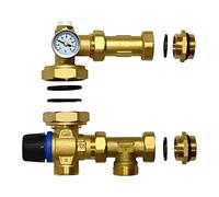 KAT01010 Gruppo pompa 1" distributore per installazioni a pavimento 210mm IBO