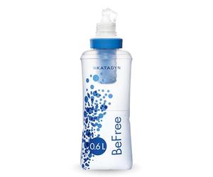 Katadyn BeFree - Filtro dell'acqua da 0,6 l, flusso rapido, membrana EZ Clean da 0,1 micron, per sport di resistenza, campeggio e viaggi con zaino in spalla