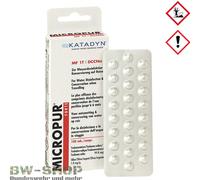 KATADYN MICROPUR CLASSIC / FORTE BW TRATTAMENTO ACQUA DISINFESTAZIONE COMPRESSE