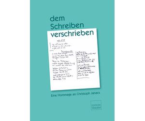 Katalin Jesch Vo dem Schreiben verschrieben: Eine Hommage an Christo (Tascabile)