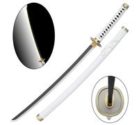 katana in bamboo legno wado ichimonji di roronoa zoro one piece anime cosplay