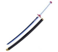 KATANA ORNAMENTALE DI GIYU TOMIOKA LAMA IN BAMBOO SERIE ANIME