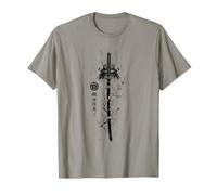 Katana Samurai Oda Nobunaga Sakura Bloom Maglietta