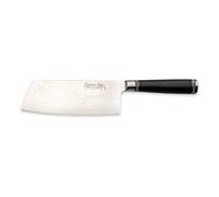 Katana Saya 30 cm affettatrice per prosciutto, acciaio inossidabile VG-10 Damasco a 67 strati, manico in legno Pakka