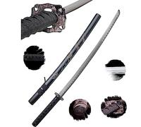 Katana spada del drago nero vera spada da samurai in acciaio con fodero per la decorazione per un collezionista o come regalo HKS001-1