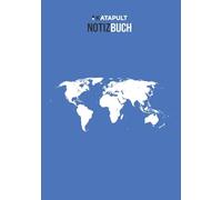 KATAPULT-Notizbuch: Welt blau
