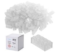 Katara 120 Mattoni da Costruzione 4x2, Compatibile con Tutti Gli Altri produttori, Disponibile in Molti Colori - Trasparente