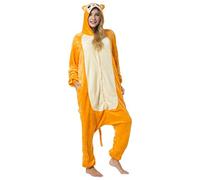 Katara 1744 - Costume Animale Pigiama intero Kigurumi Carnevale, Scimmia - Taglia M