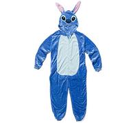 Katara 1744 - Costume Animale Pigiama intero Kigurumi Carnevale, Stitch - Taglia M