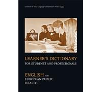 Katarzyna Czabanow Learner's Dictionary for Students and Profession (Tascabile)