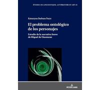 Katarzyna Parys El Problema Ontológico de Los Personajes (Copertina rigida)