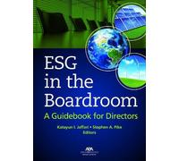 Katayun Iris Jaffari ESG in the Boardroom (Tascabile)