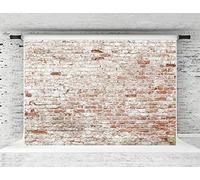 Kate 2.2x1.5m Sfondo della parete di mattoni Sfondo della parete di mattoni rossi Sfondo della parete di mattoni retrò Microfibra per lo sfondo della riunione video professionale in studio Prop