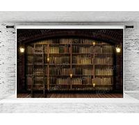 Kate 3x2m Libreria Biblioteca Libri Sfondo Libreria Backdrops per Fotografia Sfondi Vintage Classici per Bambini Ritratto Fotografia Studios fotografici Puntelli