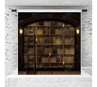 Kate 3x3m Libreria Biblioteca Libri Sfondo Libreria Backdrops per Fotografia Sfondi Vintage Classici per Bambini Ritratto Fotografia Studios fotografici Puntelli